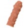 Телесная реалистичная насадка KOKOS Extreme Sleeve 11 с дополнительной стимуляцией - 12,7 см. - KOKOS - в Йошкар-Оле купить с доставкой