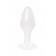 Белая акриловая анальная втулка - 8 см. - Toyfa Basic в Йошкар-Оле Белая акриловая анальная втулка - 8 см. - Toyfa Basic