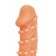 Телесная закрытая насадка с пупырышками Cock Sleeve Size L - 17,6 см. - KOKOS - в Йошкар-Оле купить с доставкой