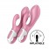 Розовый вибратор-кролик с расширением Air Pump Bunny 2 - 20,4 см. - Satisfyer купить в Йошкар-Оле с доставкой в Orgasmix.ru Розовый вибратор-кролик с расширением Air Pump Bunny 2 - 20,4 см. - Satisfyer