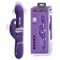 Фиолетовый вибратор Coale с ротацией бусин и возвратно-поступательными движениями - 22,6 см. - Baile купить в Йошкар-Оле с доставкой в Orgasmix.ru Фиолетовый вибратор Coale с ротацией бусин и возвратно-поступательными движениями - 22,6 см. - Baile