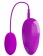 Лиловое виброяйцо с удобным пультом управления вибрацией - Baile в Йошкар-Оле Лиловое виброяйцо с удобным пультом управления вибрацией - Baile